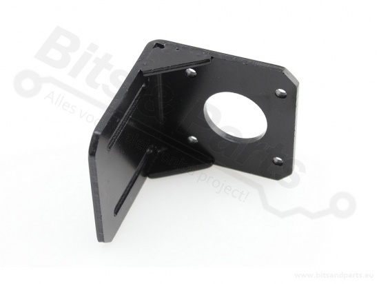 Mounting bracket for NEMA17 stepper motors, 3mm metal 5x5x5cm
